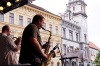 Bohemia Jazz Fest - Prachatice byly také mokré, ale zahřáli lucemburští jazzmeni