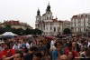 Bohemia Jazz Fest 2011: Blesky rozsvítily Týnský chrám. Muzikanti se jen tak nedali