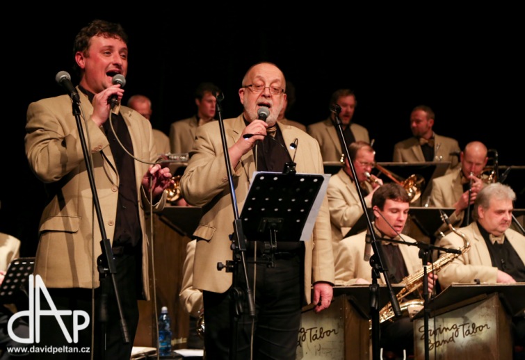 Swing Band Tábor oslavil narozeniny i novou desku. Město se má čím chlubit