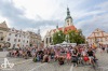 Bohemia Jazz Fest: Hrálo se na ráfek od kola i sprejem. Náměstí v Táboře tančilo