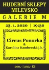 Circus Ponorka a Karolína Kamberská vystoupí na Hudebních sklepech v Milevsku