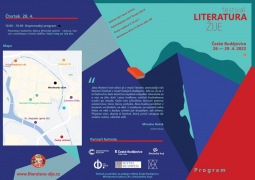 Desátý Literární festival v Budějovicích navštíví novinář Kmenta či spisovatel Rudiš