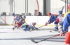 Turnaj Winter Hockey Days vyhráli fotbaloví reprezentanti, Sparta a Pacov. Návštěvníci pomáhali Rolničce