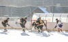 Turnaj Winter Hockey Days vyhráli fotbaloví reprezentanti, Sparta a Pacov. Návštěvníci pomáhali Rolničce