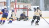 Turnaj Winter Hockey Days vyhráli fotbaloví reprezentanti, Sparta a Pacov. Návštěvníci pomáhali Rolničce