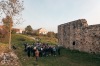 Cyklisté vyrazili na Poslední huštění. Na hradě Borotín na ně čekaly bílé paní