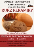 Kurz keramiky - informační schůzka