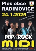 Ples obce Radimovice u Želče - MIDI pop&rock